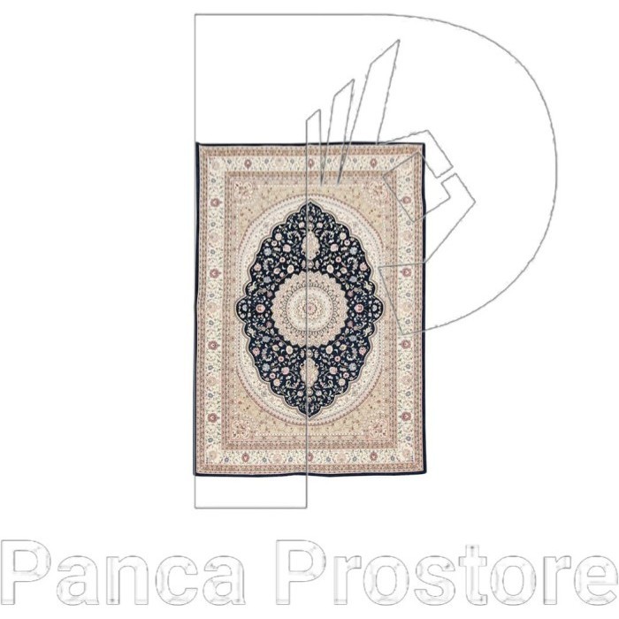 [Baru] Arthome Karpet Turkish - Biru Terbatas