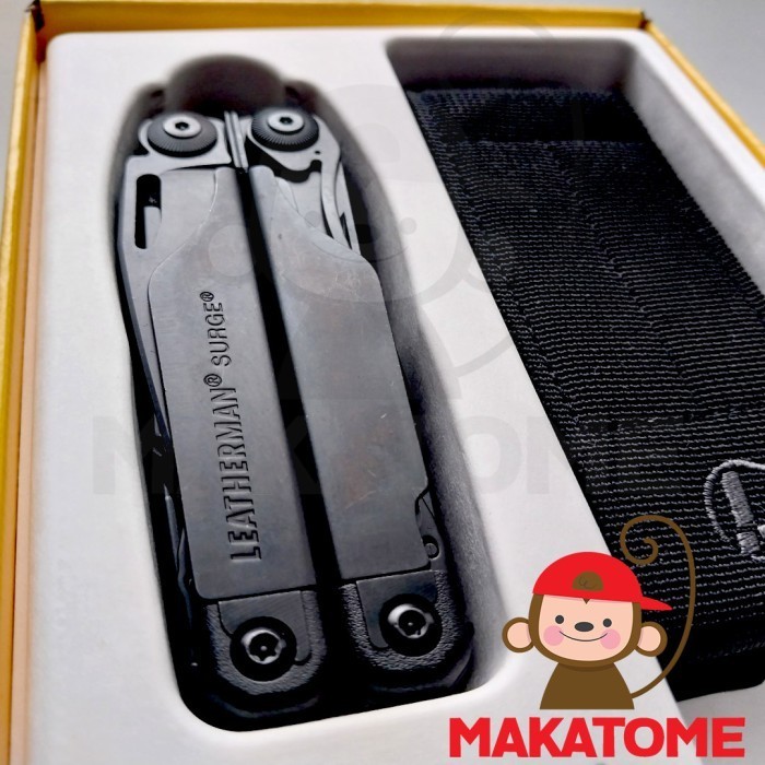 ✨Ori Leatherman Black Surge 21 Multi-Tool Stainless Steel Tang Leather Man Limited