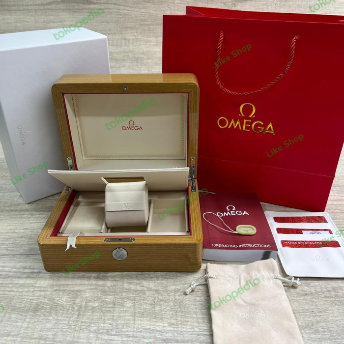 [New Ori] Box Kotak Jam Tangan Omega Watch Diskon