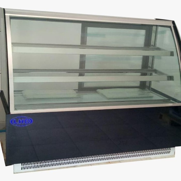 [New Ori] Lhd Cake Showcase Pendingin Kue / Standing Cake Showcase 120 Cm Limited