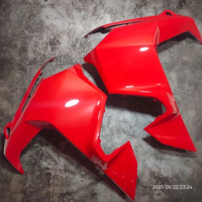 [New] Cover Sayap Samping Body Depan Kanan Kiri Honda Adv 150 Merah Ori Losp Limited