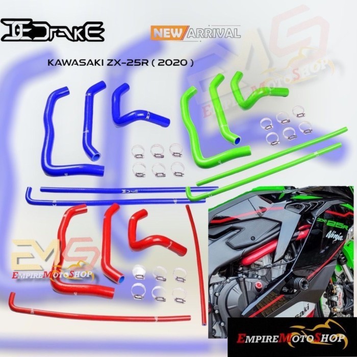[Original] Drake Selang Radiator Zx25R Zx 25 R Zx 25R Hose Limited