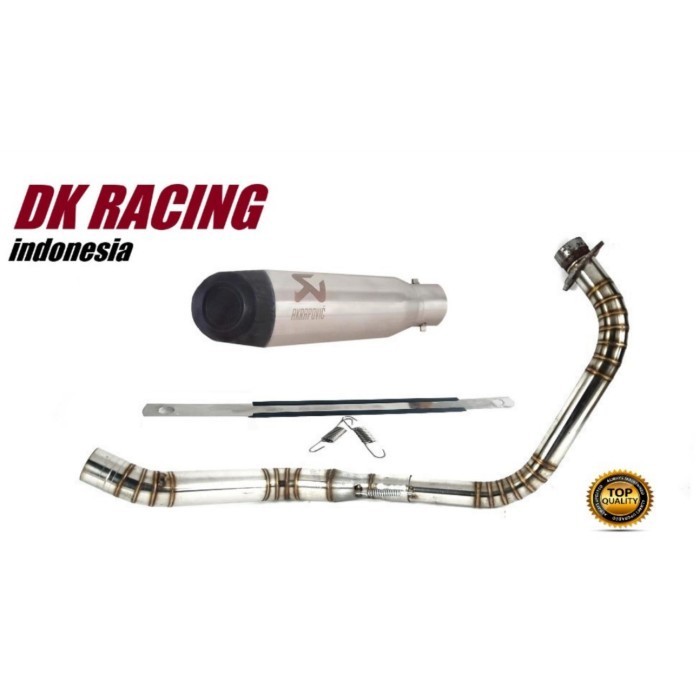 [Original] Knalpot Fulcacing Satria Fu Mono Z250 Sl Akrapovic Monster 5 Diskon