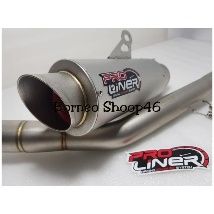 [Original] Knalpot Proliner Tr-1R Titan Short R15 V2 V3 Original Proliner Terbaru