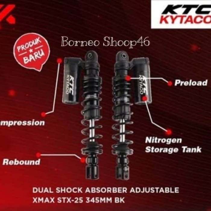 [Ori] Shock Sok Shok Breaker Xmax Ktc Shock Breket Belakang Ktc Xmax Diskon