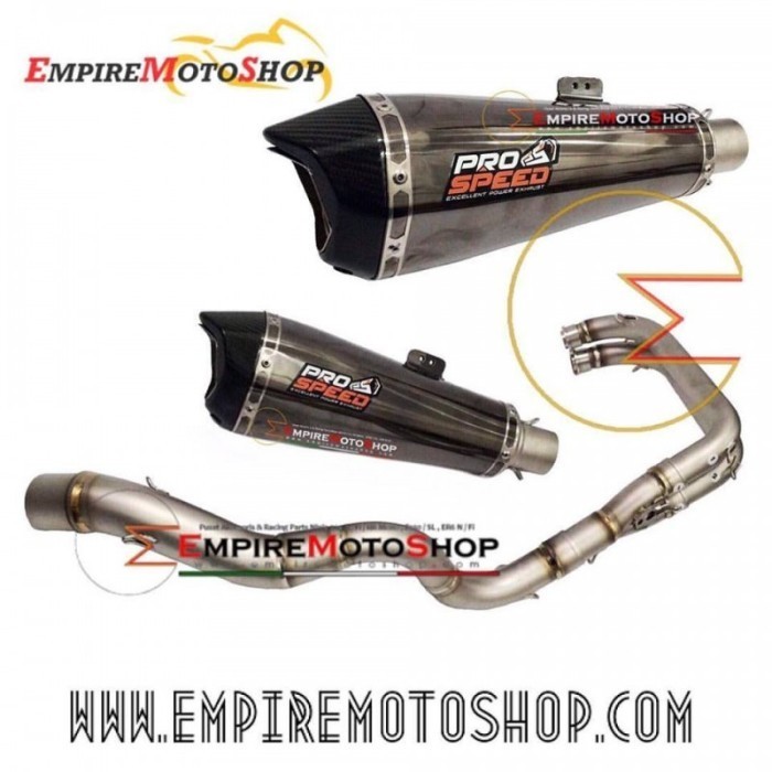 [Original] Knalpot Prospeed Black Ninja 250 Fi Terbaru