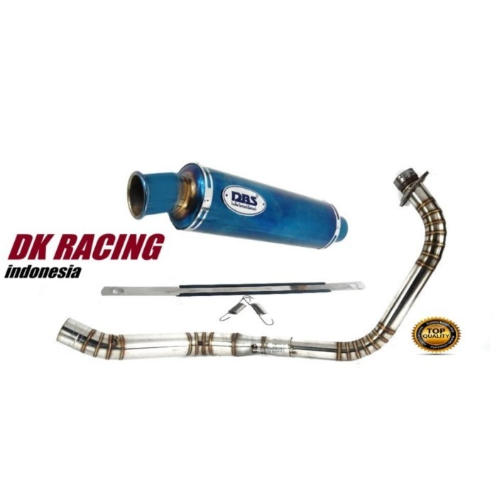 [Original] Knalpot Racing Honda Tiger Dbs Thailand Bluemon Full Cacing Terbatas