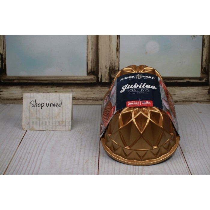 

[New Ori] Loyang Kue Nordic Ware Jubilee Cast Loaf Pan Original Made In Usa Terbaru