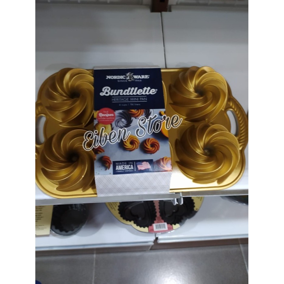 

[New Ori] Nordic Heritage Bundtlette Pan 374X224X45Cm Terbatas