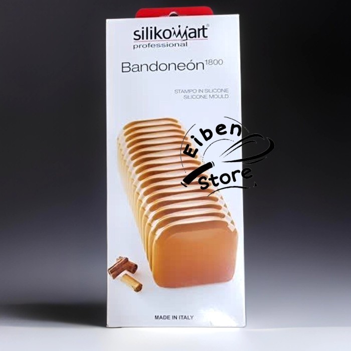 

[New Ori] Silikomart Mold Bandoneon - 256X95 H 87 Mm Vol 1800Ml Terbaru