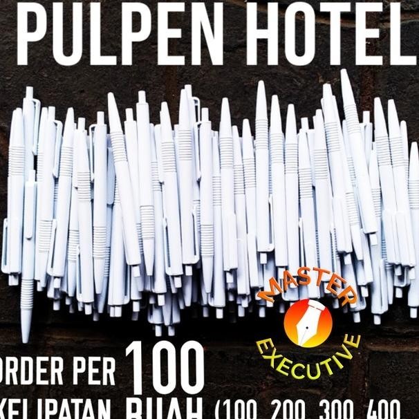 

[Pak - 100 Buah] Pul Putih Cetek Hotel Polos / Bol Senar Tanpa Merk Si