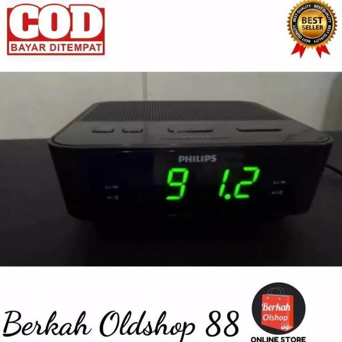Philips Digital Tunning Alarm Clock AJ-3116 Fm Radio