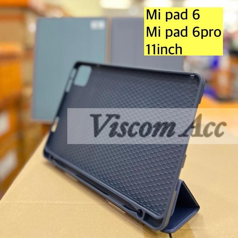 PROMO Mi pad 6 / Mi pad 6pro 11inch 2023 || Tpu smartcover slot pen Mi pad 6