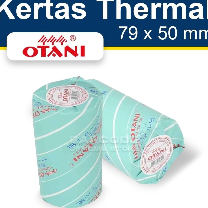 

Kertas Thermal Otani 79 X 50 Mm Struk 79X50Mm 80 Mm (10 Roll)