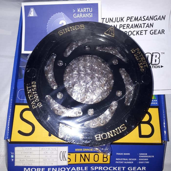 ✅Baru Gear Set Sinnob Vixion Old Vixion Lama Terbaru