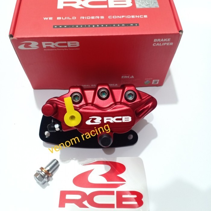 ✅Baru Kaliper Rcb S1 New Beat Fi Deluxe 2022/Pala Babi Racingboy Beat Street Terbaru