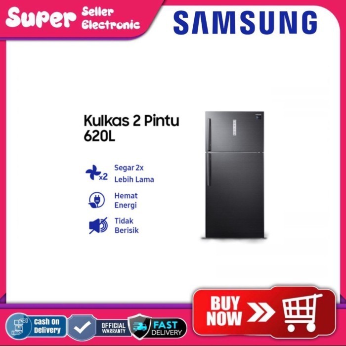 [Baru] Samsung Rt62 Rt62K7011Bs/Se Kulkas 2 Pintu Diskon