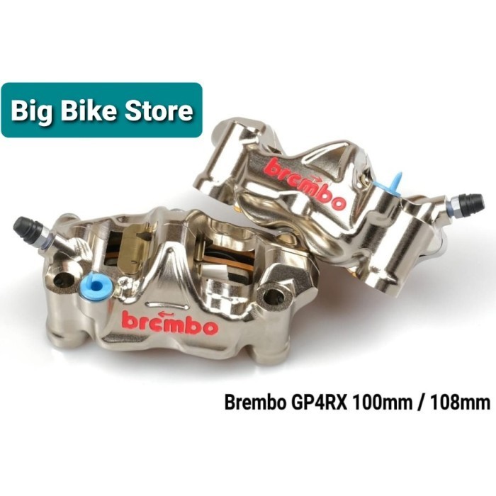 ✅Baru Kaliper Brembo Monoblock Gp4Rx 108Mm Sepasang Set Right Left Ori Italy Limited