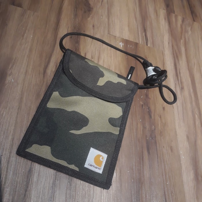 ✅New Carhartt Collins Neck Pouch Camo Tas Pria Atau Wanita Original Diskon