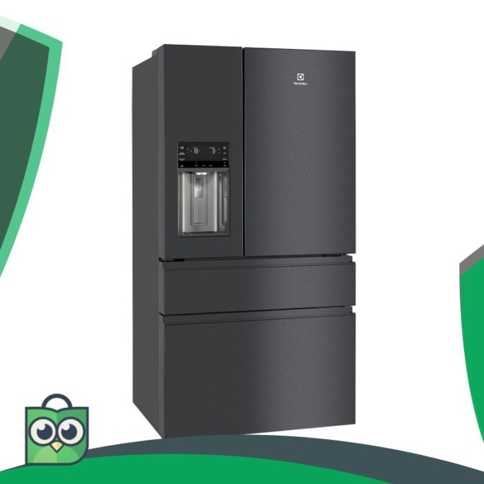 [Baru] Electrolux Ehe6879A-B Lemari Es Inverter French Door Nutrifresh® 617L Diskon