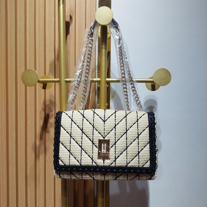 ✅New Karl Lagerfeld Lafayette Medium Shoulder Bag Nwt Terbatas