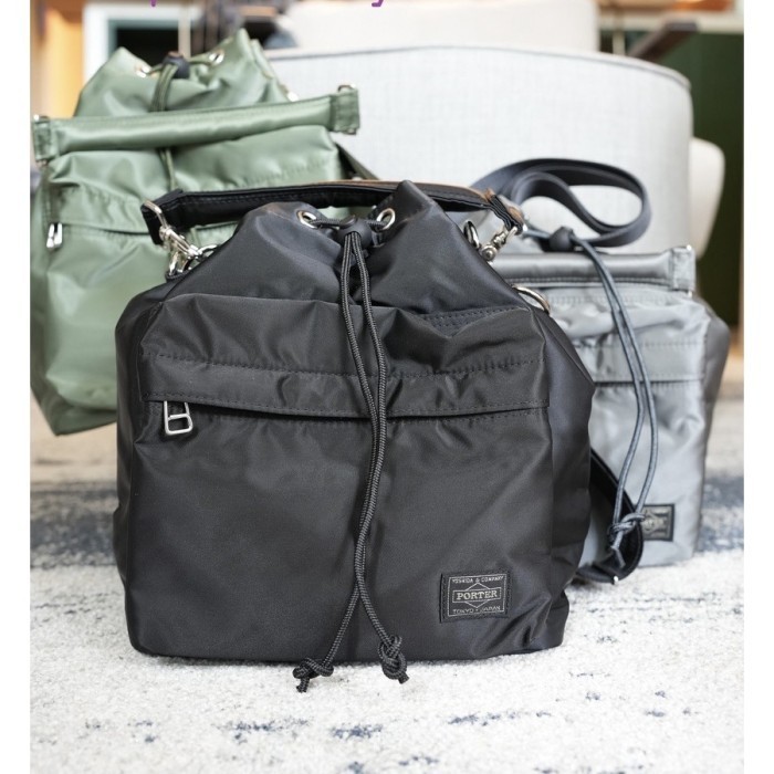 ✅New Porter Yoshida Porter Baloonsac Large Sling Bag 100 Ori Japan Berkualitas