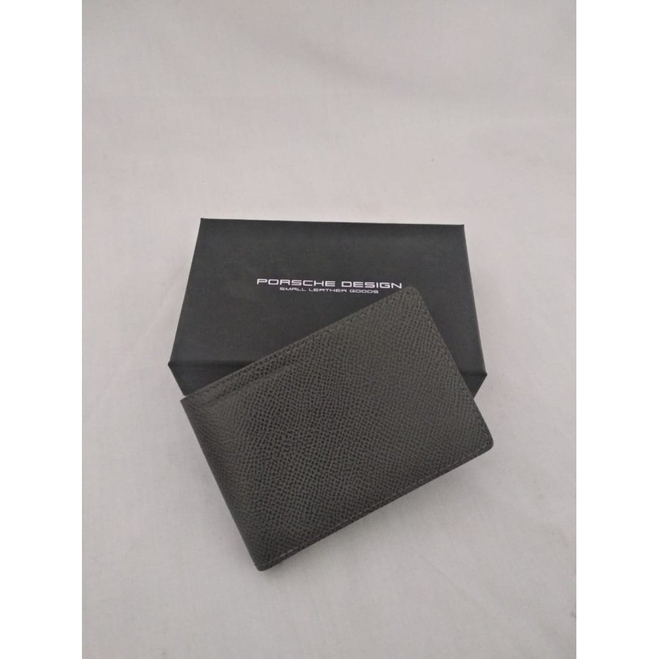 ✅New Dompet Pria Porsche Design Billfold H3 1014 Dark Grey Diskon