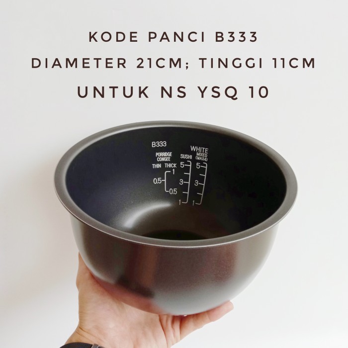 [Baru] Panci Daleman Dalaman Rice Cooker Inner Pot B 333 Ns Ysq 10 Diskon