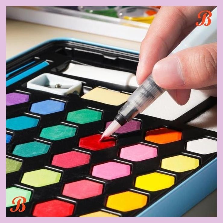 

| KG | DELI WATERCOLOUR COLOUR PAINTING SET SET CAT AIR COLOR PADAT CC16