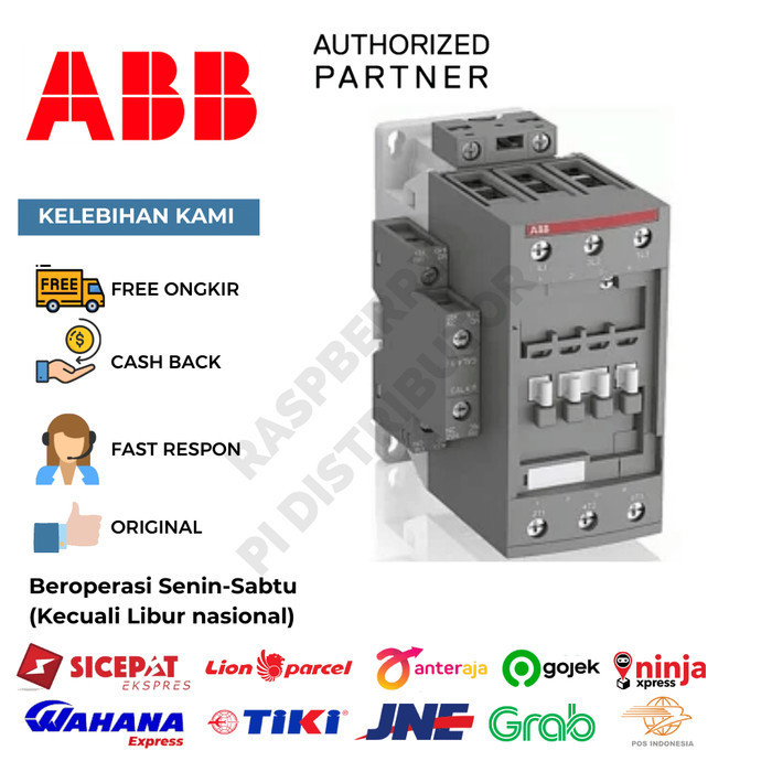 [New Ori] Abb 1Sbl367001R1211 Af52-30-11-12 48-130V50/60Hz-Dc Contactor Terbaru