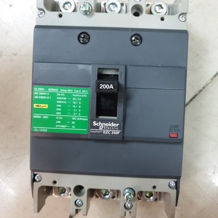 [New Ori] Nfb Ezc 3P 200A Schneider Terbaru