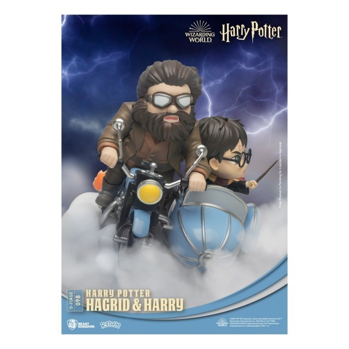 [Ori] Beast Kingdom Ds-098 Harry Potter: Hagrid And Harry/Figure Limited