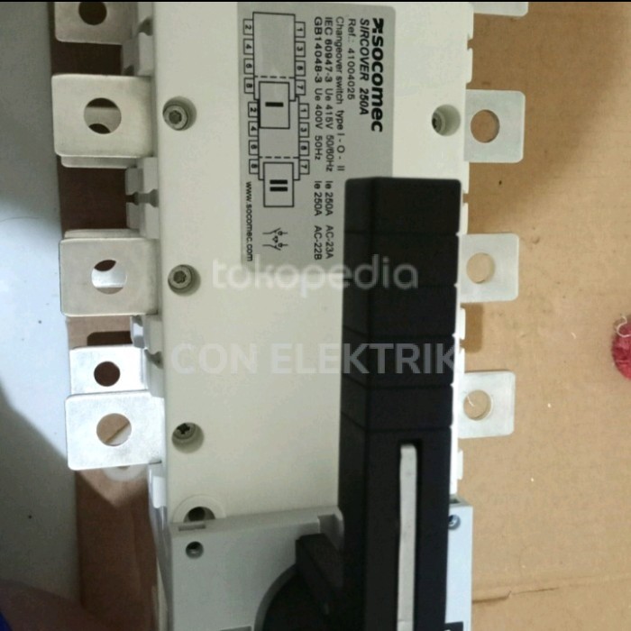 [New] Cos Socomec 4P 250A Sircover Terbatas
