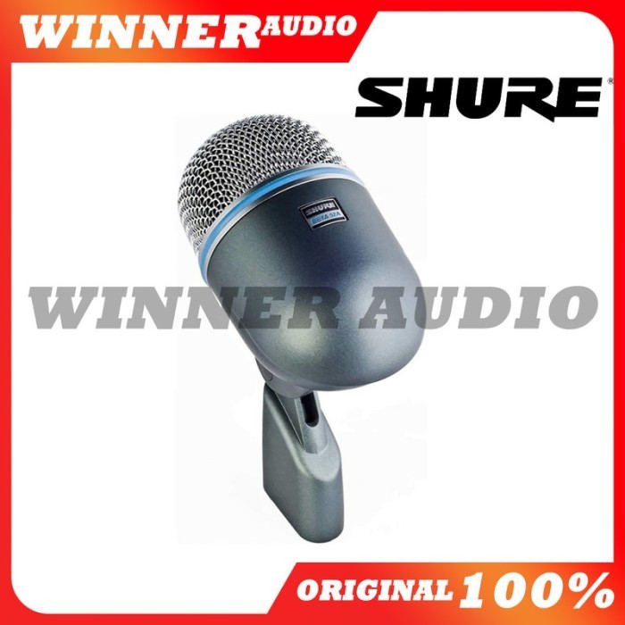 [New] Mic Shure Beta 52A 52 A Microphone Drum Bass Original Terbatas