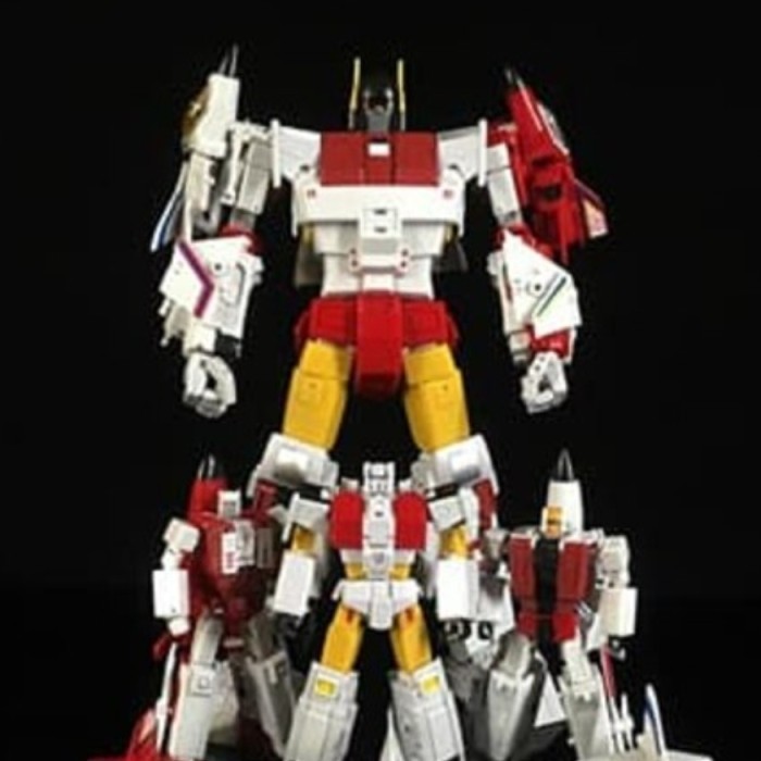 [Ori] Zeta Toys Set Complete Superitron Mini Superion Transformers Combiner Terbaru
