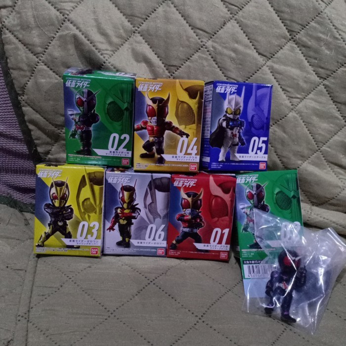 [Ori] Converge Motion Kamen Rider Kuuga Double Zero One Two Joker Secret Terbaru
