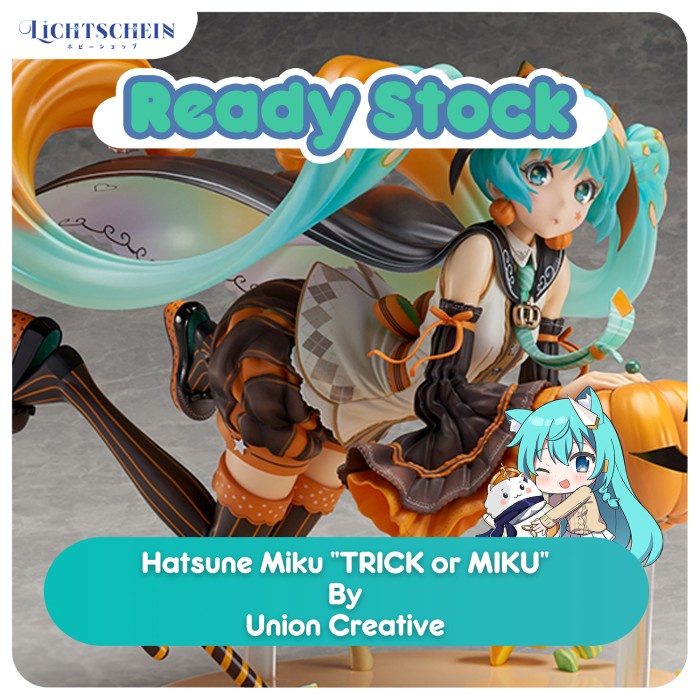 [Ori] Pvc Figure Hatsune Miku Trick Or Miku Diskon