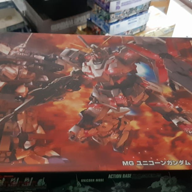 [Original] Mg Gundam Unicorn Ms Cage Bandai Terbatas