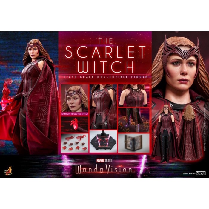 [Original] Hot Toys Ht 1/6 Marvel Scarlet Witch Wanda Vision Tms 036 Misb Limited