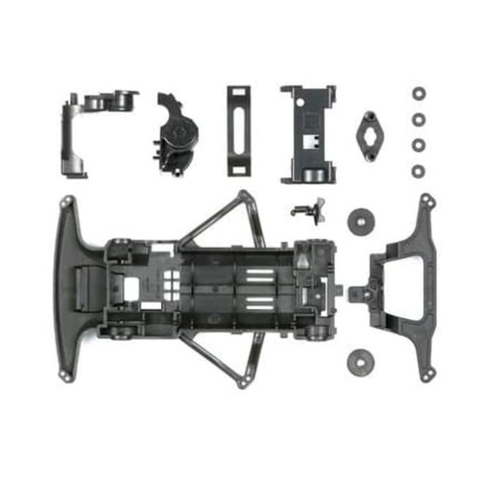 [Original] 95239 Chassis Sfm Karbon / Carbon Reinforced Super Fm Chassis Set Berkualitas