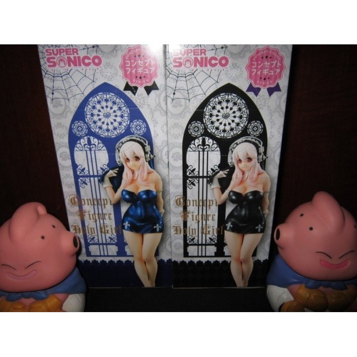 [Original] Super Sonico Concept Figure Holy Figure Set 2 Jpn Ver Terbatas