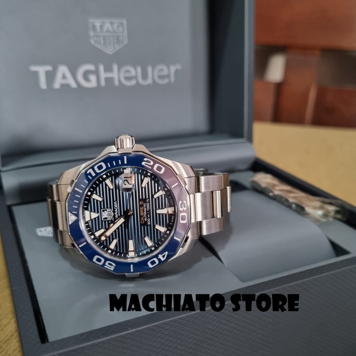 ✅New Tag Heuer Aquaracer 2022 Way211C Ba0928 41Mm Blue Dial Original Terbatas