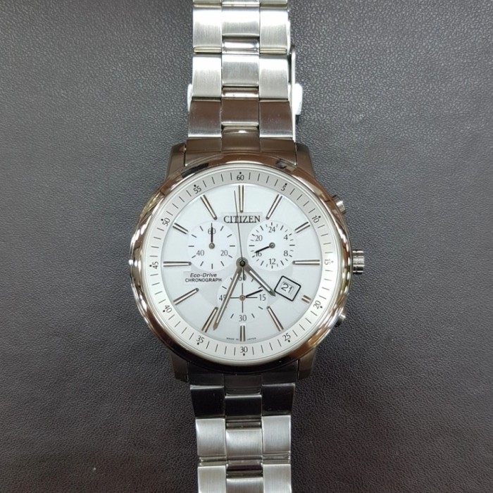 ✅New Citizen H500-S046556 Eco-Drive Stainless Steel Men'S Watch Berkualitas