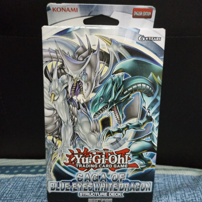 ✅Baru Yugioh Rare Structure Deck Saga Of Blue Eyes White Dragon Limited
