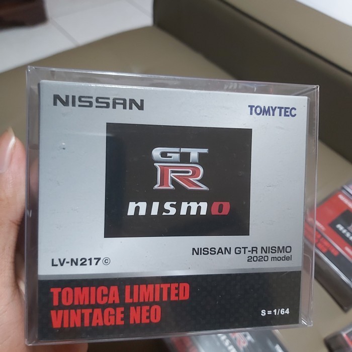 [Original] Tomica Limited Vintage Neo Lv-N217C Nissan Gt-R Nismo 2020 Silver Diskon
