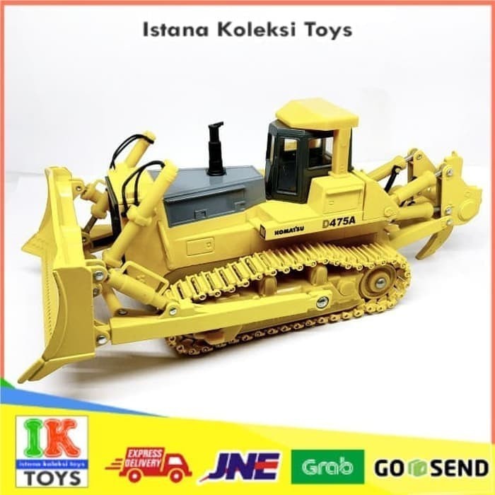 [Original] Miniatur Alat Berat Komatsu Bulldozer D475A Diecast Original Komatsu Berkualitas