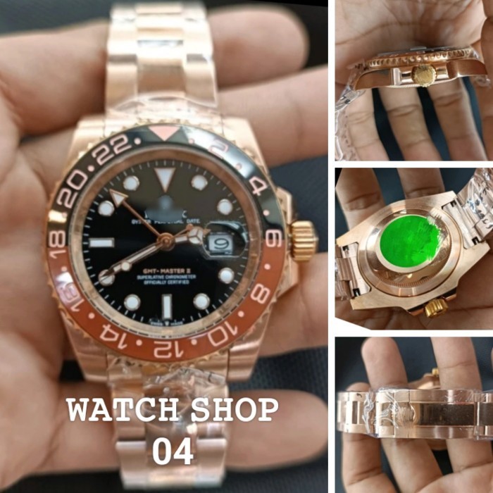 ✅New Jam Tangan Automatic Pria Rootbeer Jam Tangam Mewah 40Mm #Ff52 Diskon