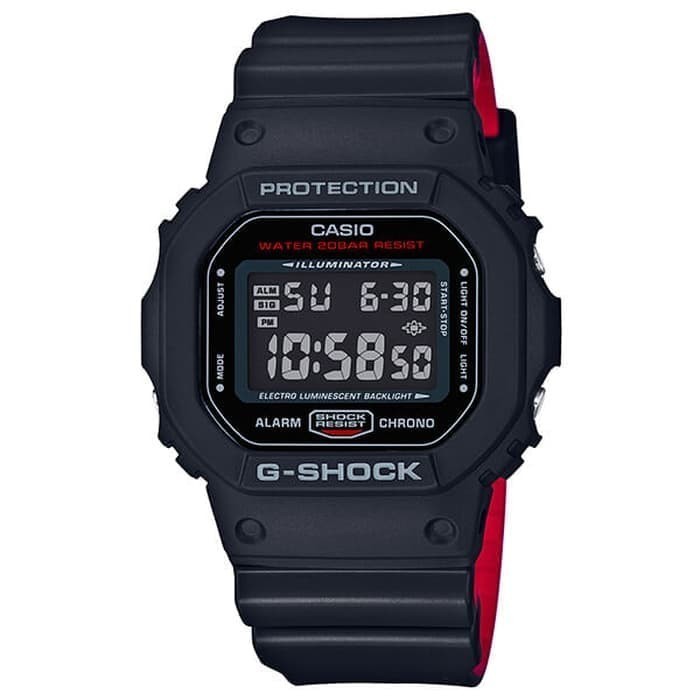 ✅New Casio G-Shock Dw-5600Hr-1Dr Digital Original Berkualitas
