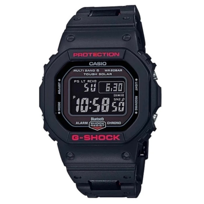 ✅New Jam Tangan Casio G-Shock Gw-B5600Hr-1Dr / Gw B5600Hr 1 Tough Solar Terbatas