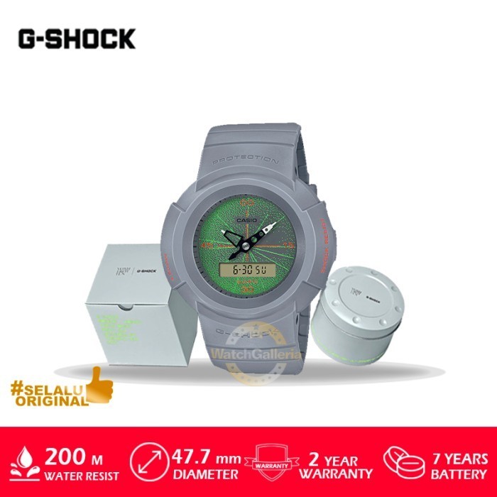 ✅New Ori Jam Tangan Pria Casio G-Shock Aw-500Mnt-8A / Aw500Mnt / Aw-500Mnt Limited